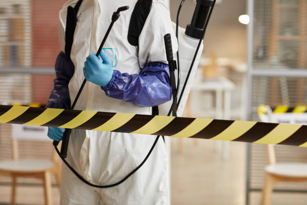 Professional Hoarding Cleanup technician working in Naponee, NE